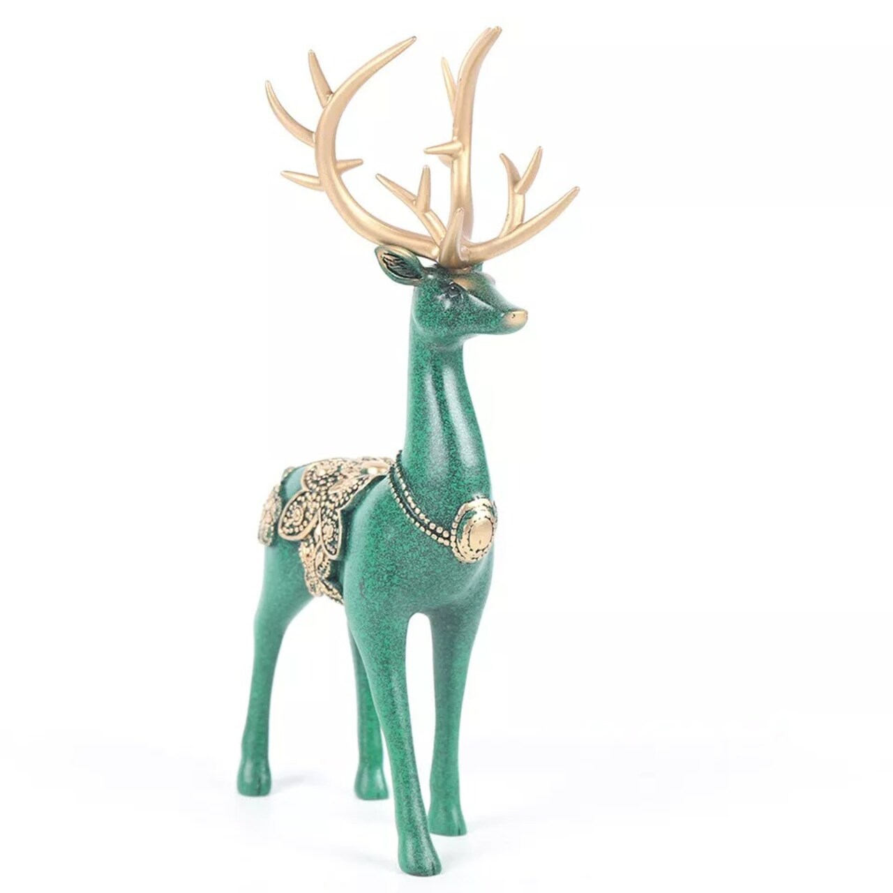 Tabletop Resin Deer Statue Figurine Sculpture Center Table Living Room Decor
